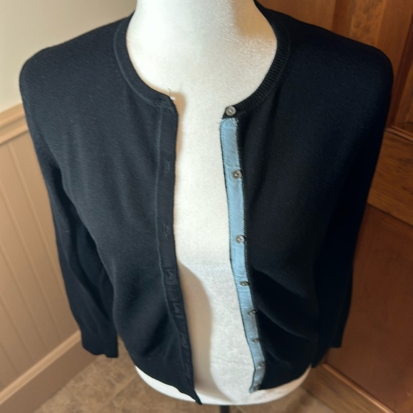 Mexx Black Rounded Collar Cardigan - L - Picture 1 of 6